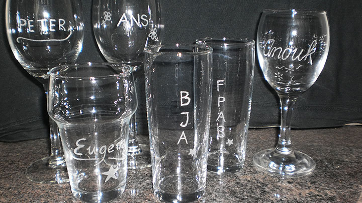 Bedrijfsuitje Glas Graveren